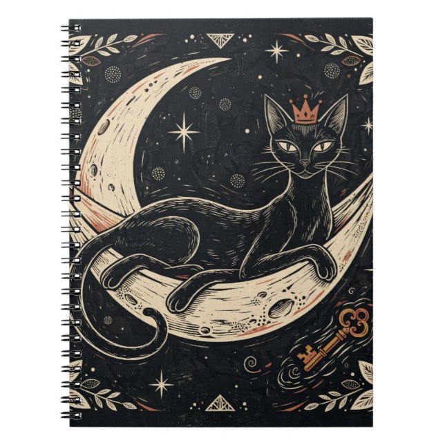 Cuaderno Moon Hammock de la Reina Gato (Frente)