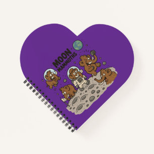 Cuaderno MOON MAMMOTHS divertido