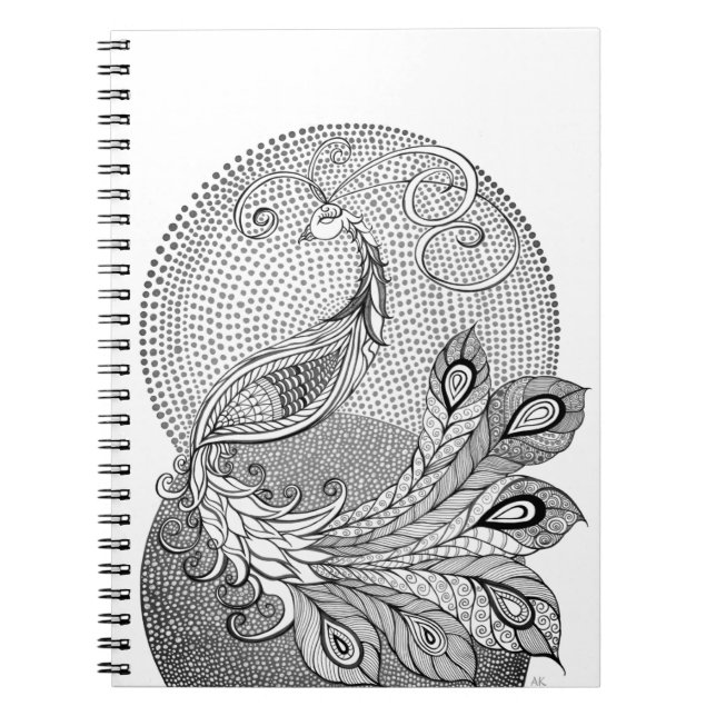 Cuaderno Moonlight Peacock (Frente)
