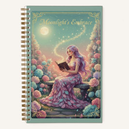 Cuaderno Moonlight's Embrace Enchanted Garden Journal