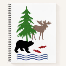 Moose and Bear Pattern