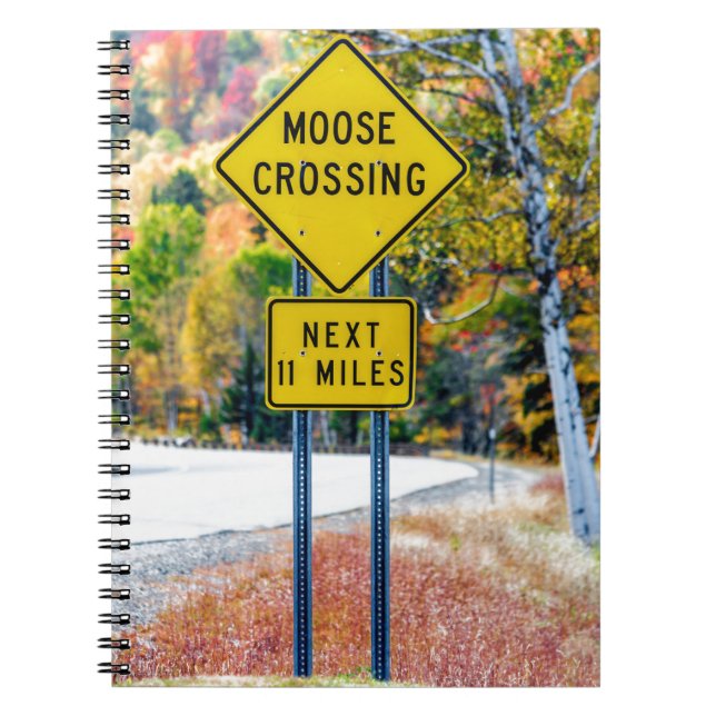Cuaderno Moose Crossing Notebook (Frente)