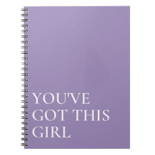 Cuaderno Morado tienes esta cita Inspiradora