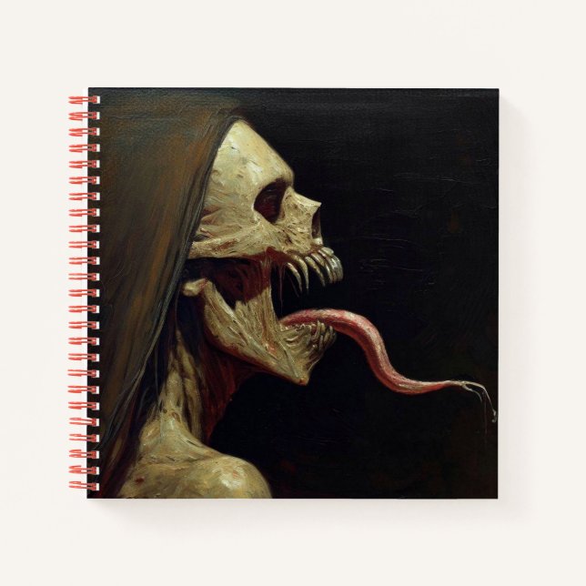 Cuaderno Morbid Banshee | Bloc de notas espiral (Anverso)