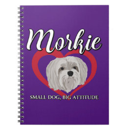 Cuaderno Morkie - Perro Pequeño, Gran Actitud - 3