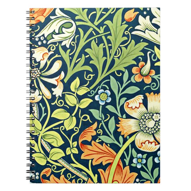 Cuaderno Morris - Compton, famoso patrón, (Frente)