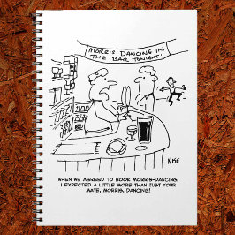 Cuaderno Morris Dancing en Pub. Baile Morris Tradicional