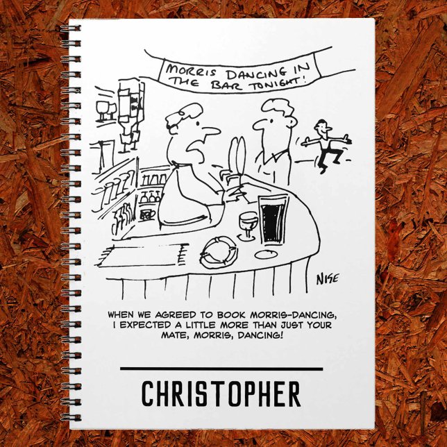 Cuaderno Morris Dancing en Pub. Baile Morris Tradicional (Subido por el creador)
