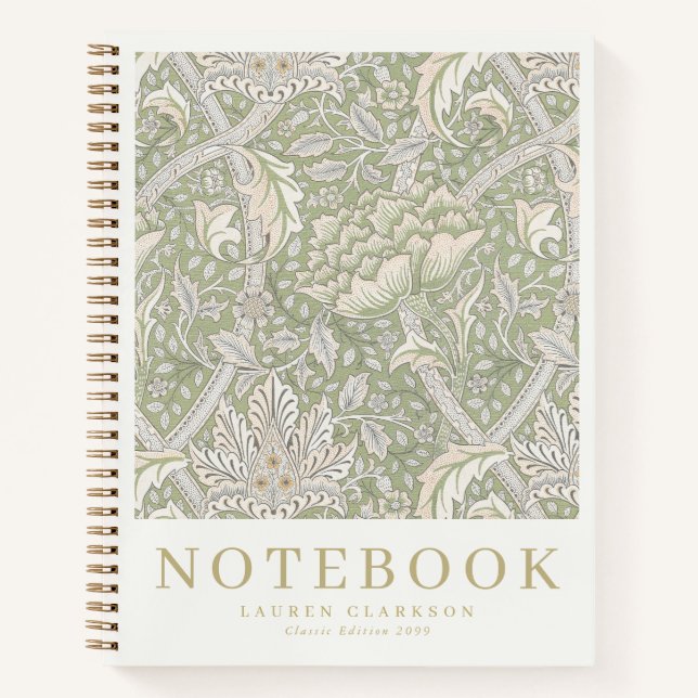 Cuaderno Morris Inspired Botanical Notebook (Anverso)