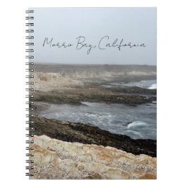 Cuaderno Morro Bay California Ocean Cliffs Photography