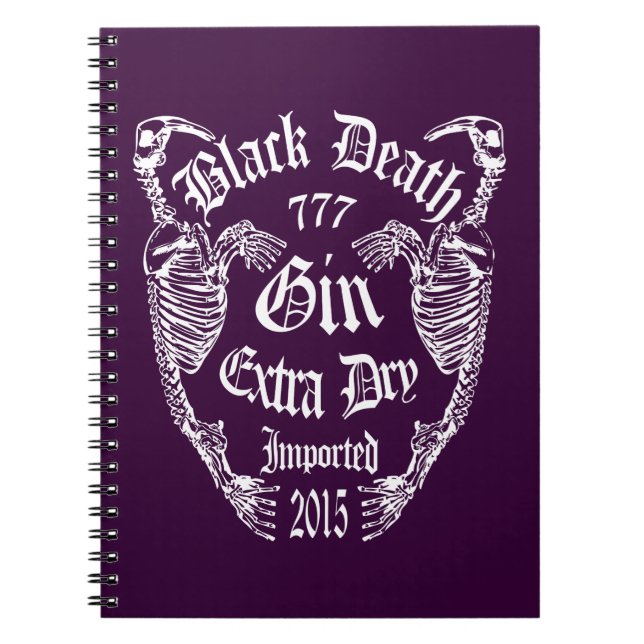 Cuaderno Mortalidad negra 777 - Gin óseo de Walrus (Frente)