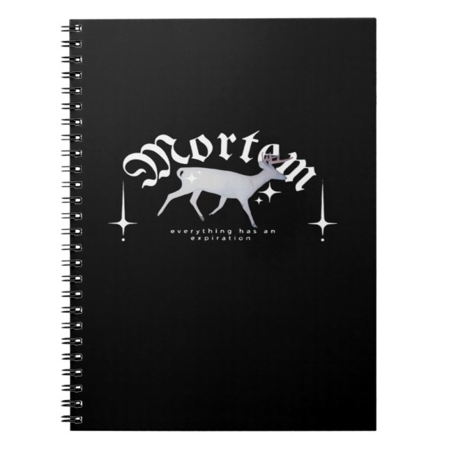 Cuaderno Mortem Whimsigoth Moody Art (Frente)