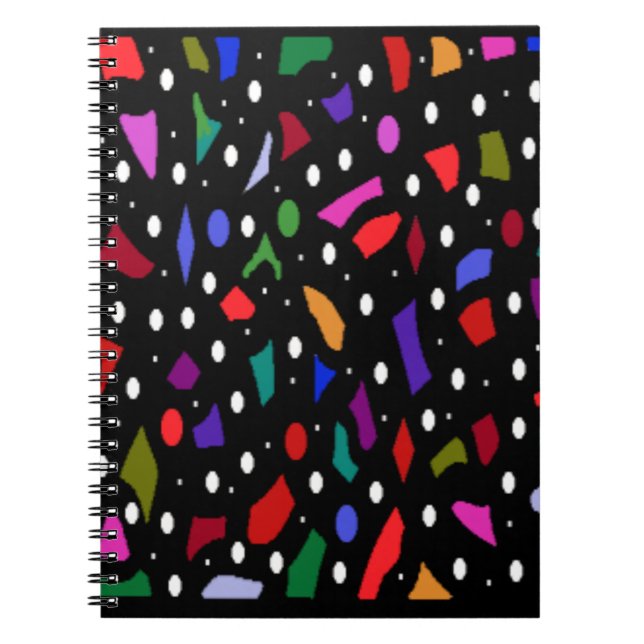 Cuaderno Mosaic bits and pieces pattern art tote bag (Frente)