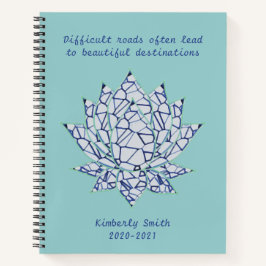 Cuaderno Mosaic Lotus Flower