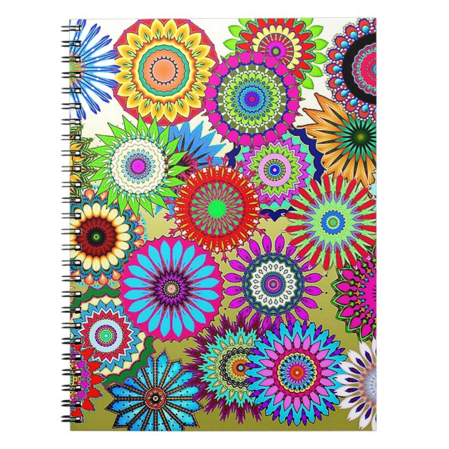 Cuaderno Mosaic Pinwheels (Frente)