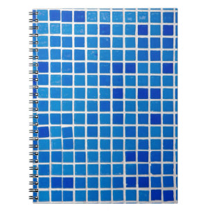 Cuaderno Mosaico azul