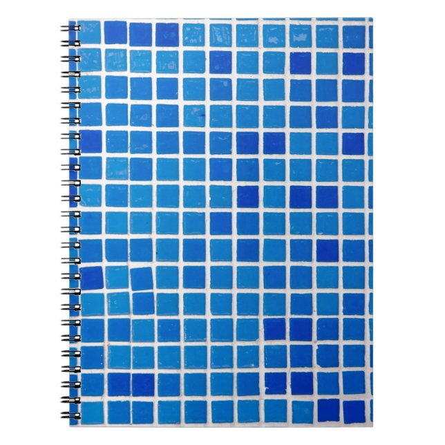 Cuaderno Mosaico azul (Frente)