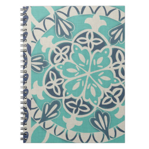 Cuaderno Mosaico azul I