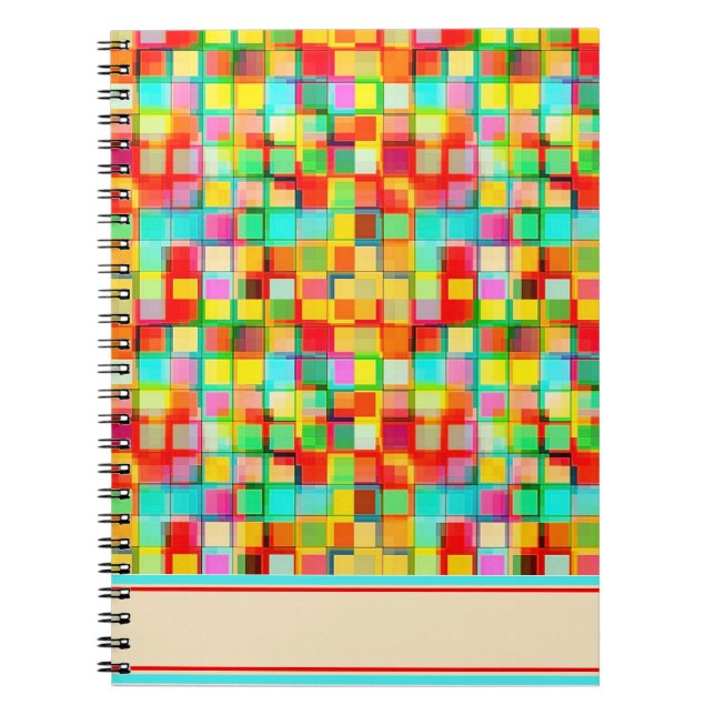 Cuaderno Mosaico brillante (Frente)