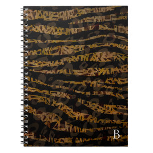Cuaderno Mosaico Chic Elegante Safari Glam Estampa Jungle