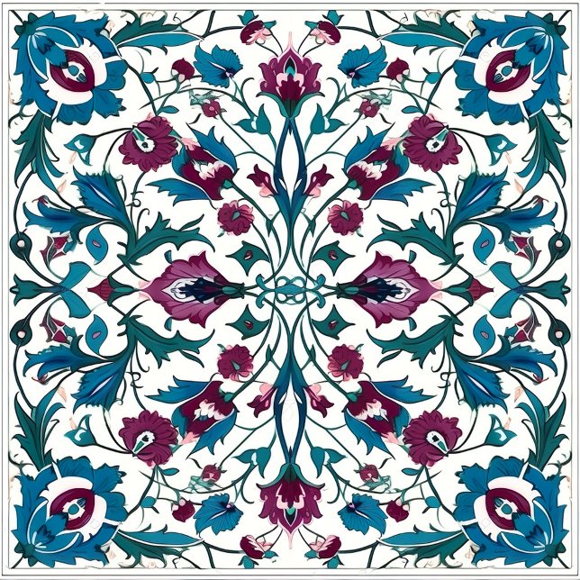 Cuaderno Mosaico con motivos azul y rojo (Subido por el creador)