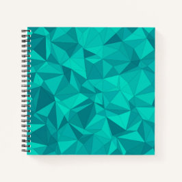 Cuaderno Mosaico de formas geométricas de polígonos elegant