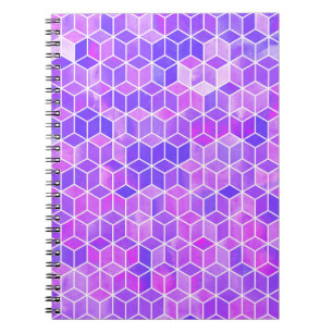 Cuaderno Mosaico de verano: Fusión de cubos acuáticos