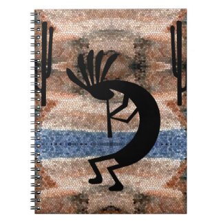 Cuaderno Mosaico del desierto del suroeste de Kokopelli
