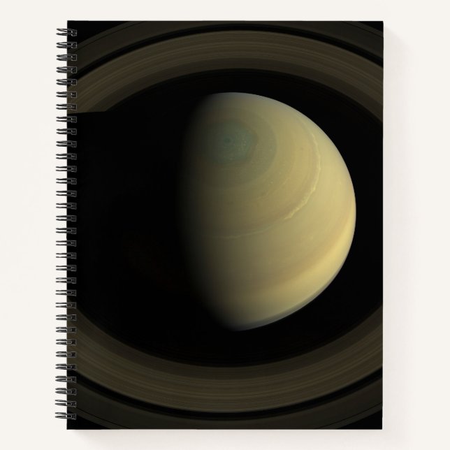 Cuaderno Mosaico Del Planeta Saturno Y Sus Anillos Principa (Anverso)