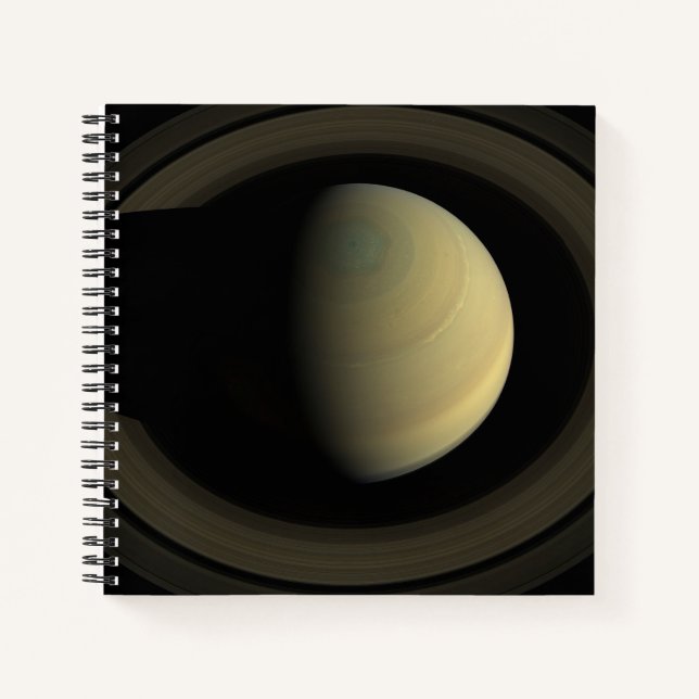 Cuaderno Mosaico Del Planeta Saturno Y Sus Anillos Principa (Anverso)