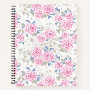 Cuaderno Mosaico, flores