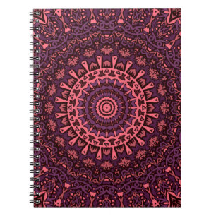 Cuaderno Mosaico ornamental abstracto sin soldadura caleido