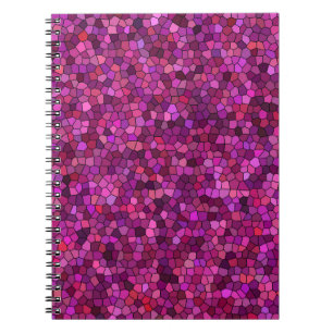 Cuaderno Mosaico Rosa Púrpura 