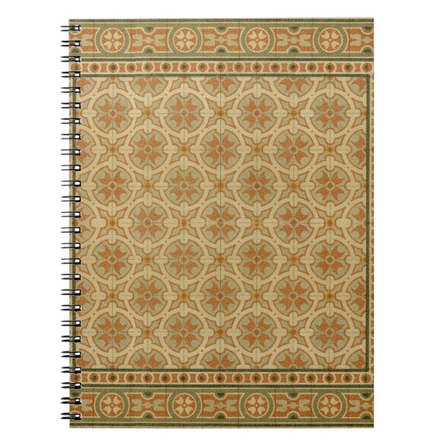 Cuaderno Mosaicos decorativos italianos por Vision Studio (Frente)