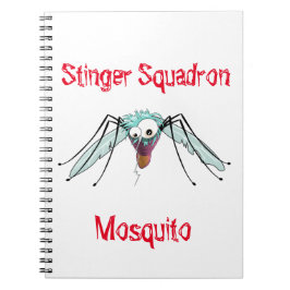 Cuaderno Mosquito dibujado a mano