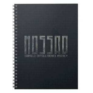 Cuaderno Mossad - agencia de inteligencia israelí