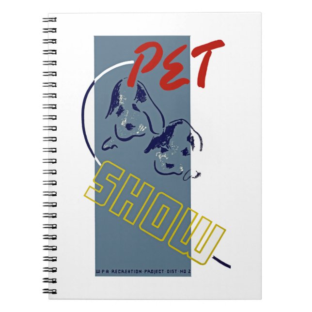 Cuaderno Mostrar mascota (Frente)