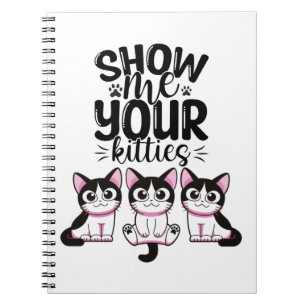 Cuaderno Mostrar tu bloc de notas de Kitties