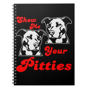 Cuaderno Mostrar tus Pitties #USAPatriotGraphics ©