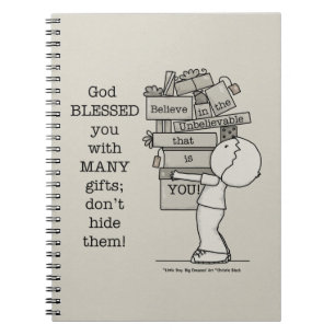 Cuaderno Mostrar tus regalos