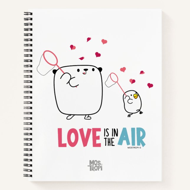 Cuaderno Mostropi│Love is in the air (Anverso)