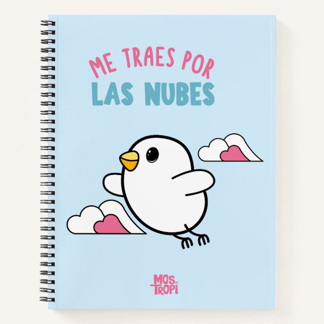 Cuaderno Mostropi│Me traes por la nubes (Anverso)