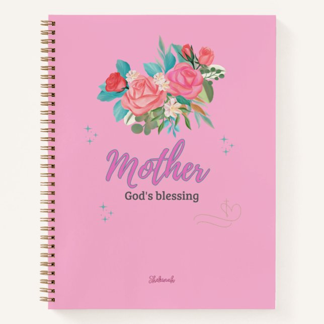 Cuaderno Mother, A Blessing from God (Anverso)