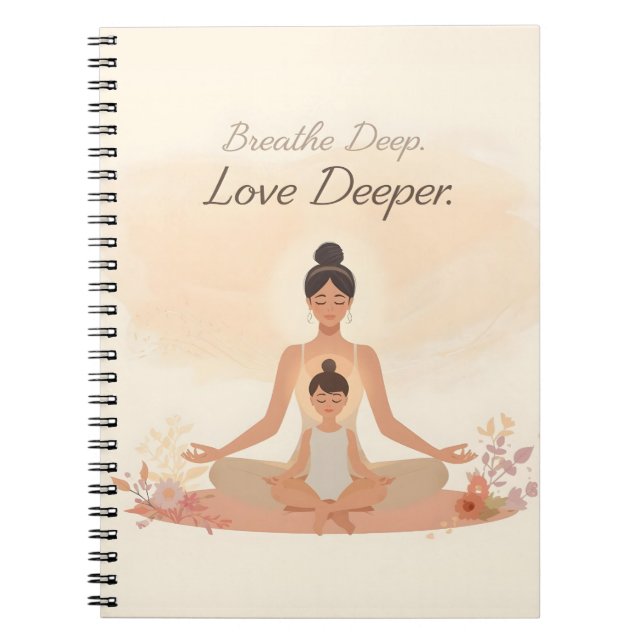 Cuaderno Mother & Child Meditation Serenity Art (Frente)