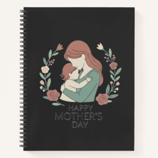 Cuaderno Mother’s Day Cat Mug – You’re Purr-fect Mom, Cute 