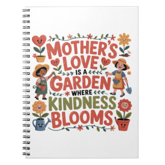 Cuaderno Mother’s Love Is A Garden Where Kindness Blooms