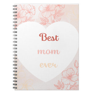 Cuaderno Mother's Day Pastel-Toned Notebook with Sentimenta