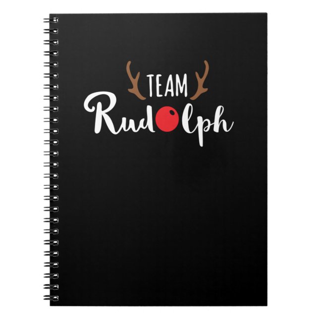 Cuaderno Motif Navidades de Team Rudolph (Frente)