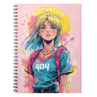 Cuaderno Motivación 404 Estética Rosa | Estar motivado