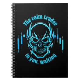Cuaderno Motivación Comercial | Cráneo | Comerciante Tranqu